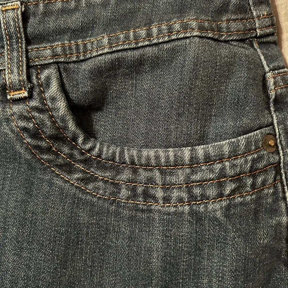 Boden Classic Blue Denim A-Line Skirt - Picture 3 of 8